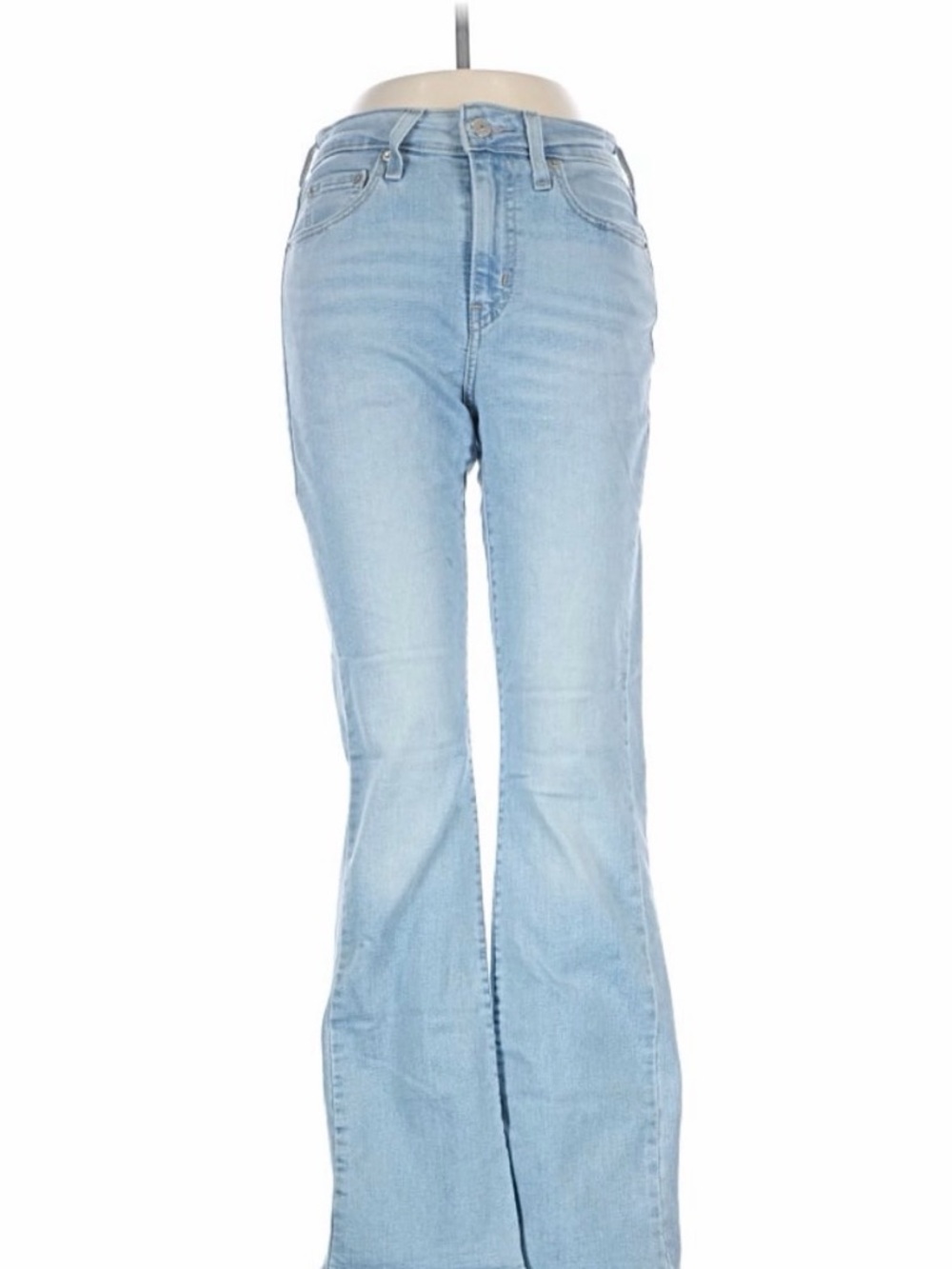 Levi's Light Blue High-Rise bootcut Jeans